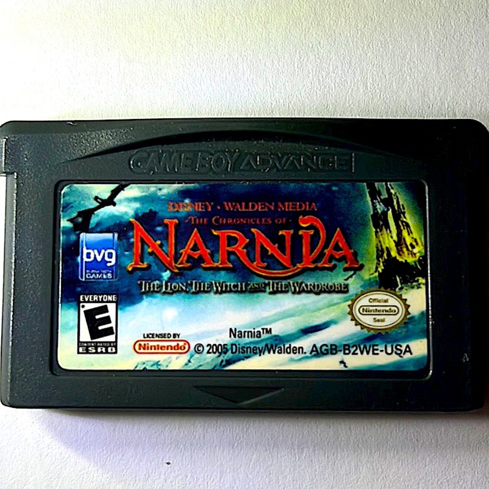GameBoy Advance Game.  Chronicles of Narnia, LW&W, Comp. With 2 DS Lite